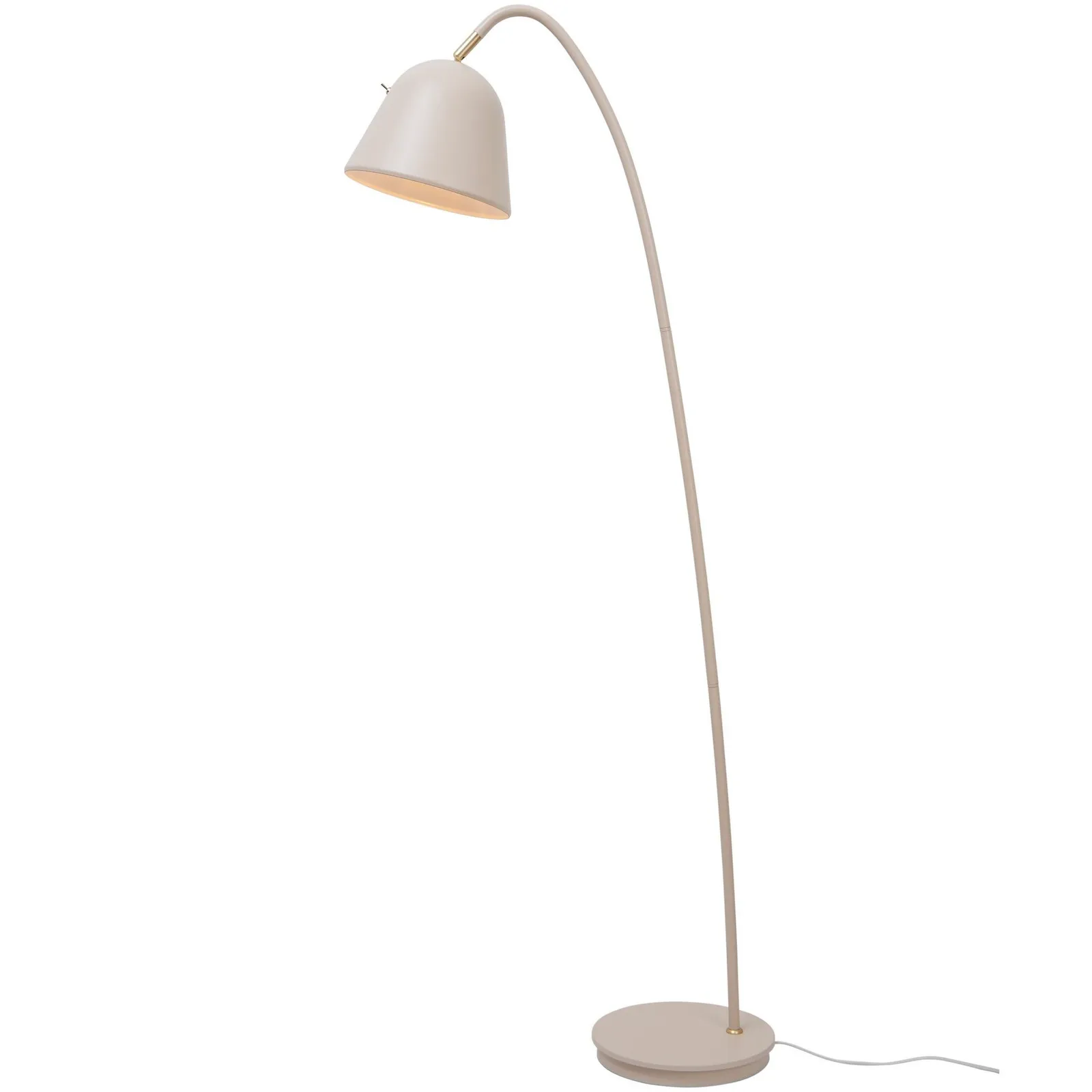 Nordlux Fleur Floor Lamp Beige Metal Livingroom E27 Switch