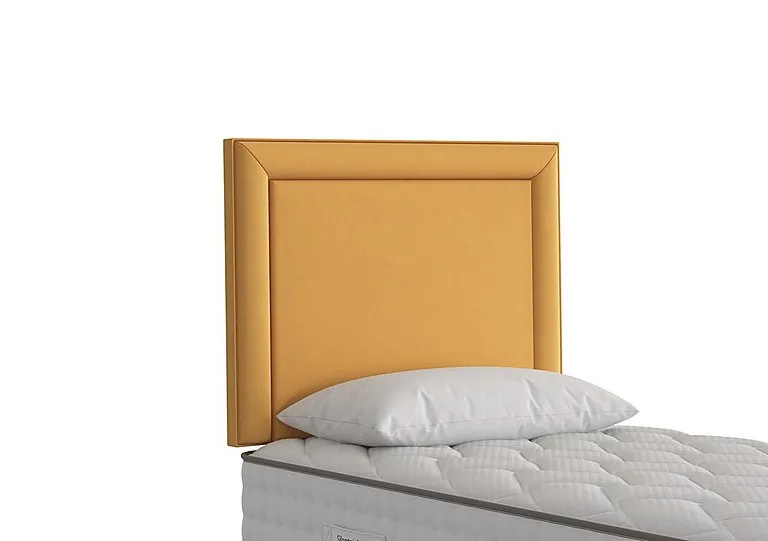 Fauna Strutted Headboard - Single - Luxury Ochre