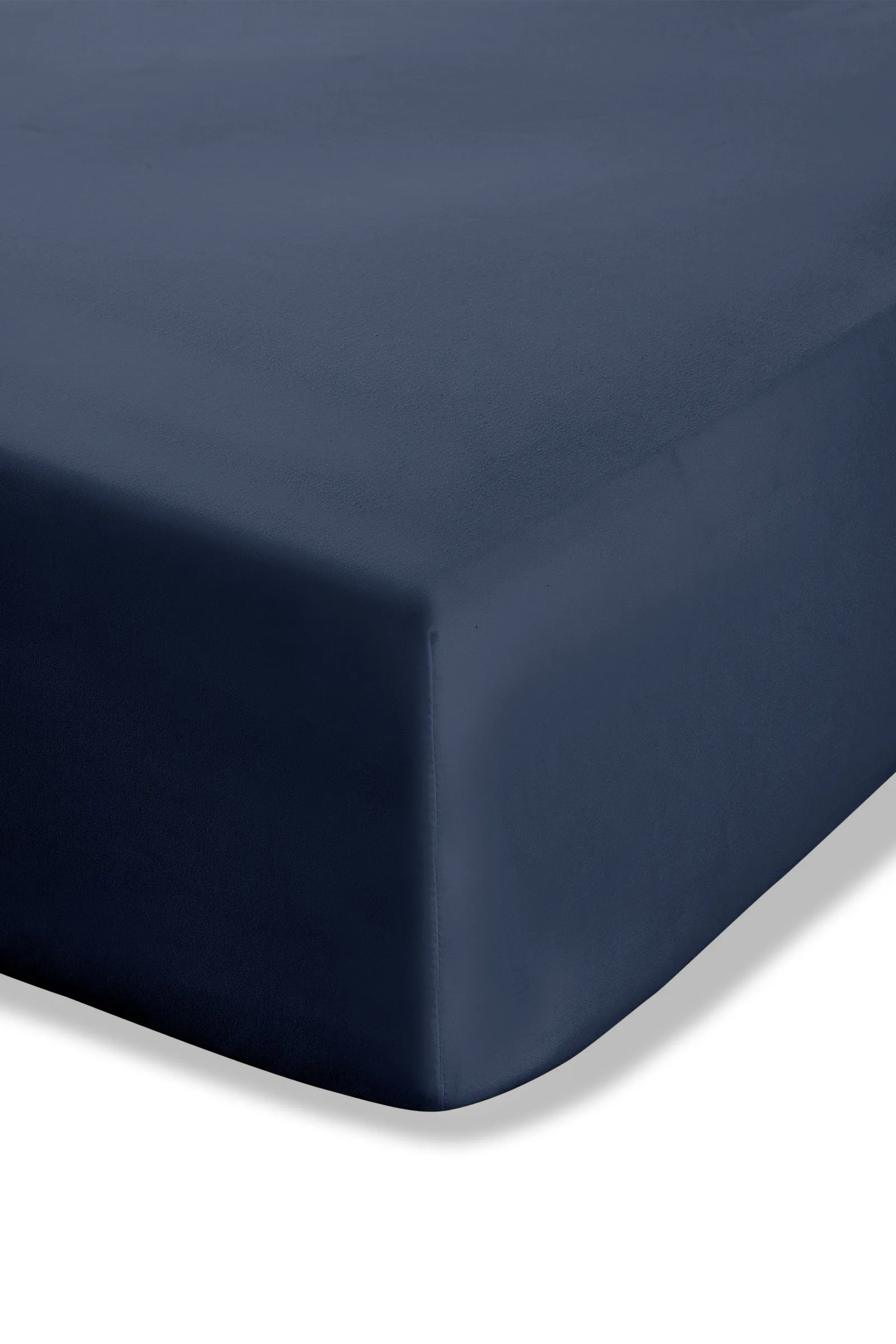 Catherine Lansfield 'Easy Iron Percale' Combed Polycotton 35cm Depth Sheet in Navy 2