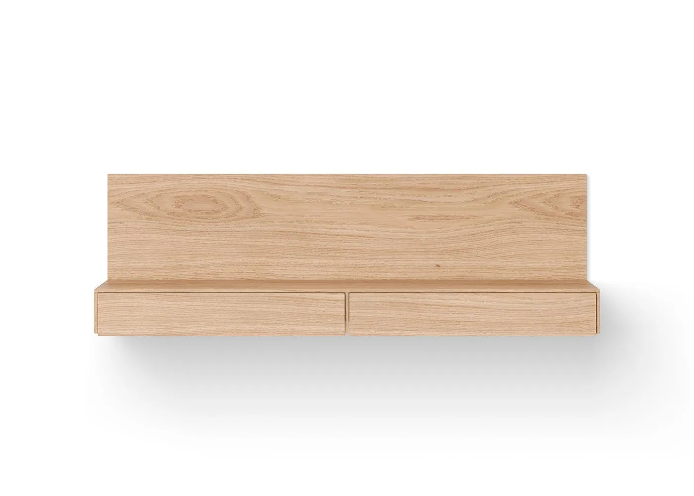 New Works Tana Wall Mounted Media Module Oak 1