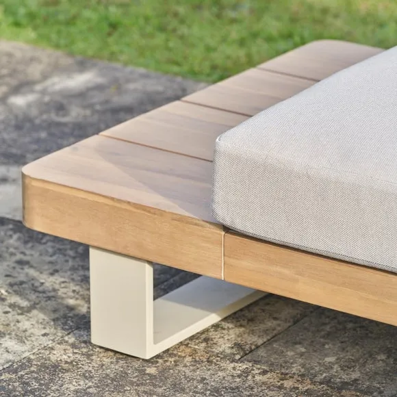Pacific Lifestyle Osaka Latte Outdoor Corner Seating Set 3