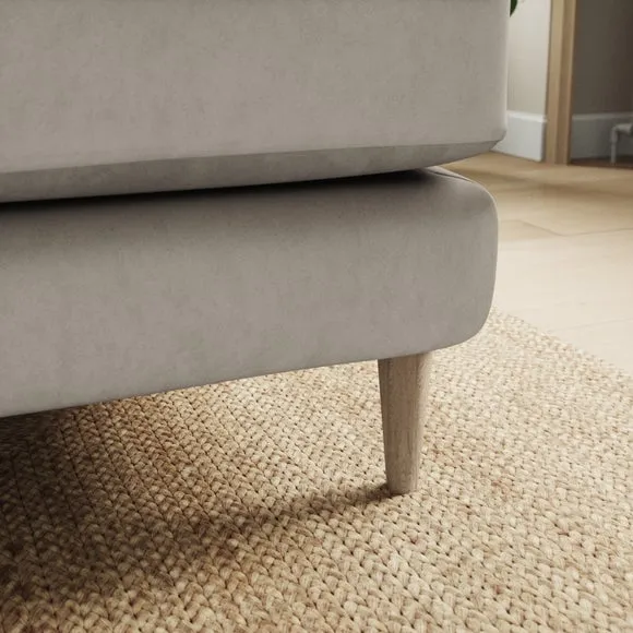 Sven Opulent Velvet Reversible Corner Chaise Sofa 4