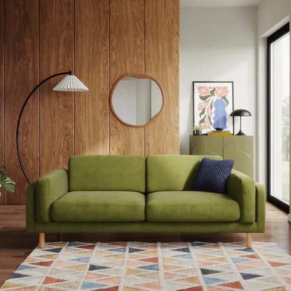 Newton Luxe Chenille 4 Seater Sofa 1