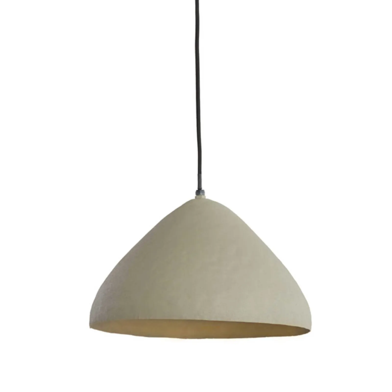 Grey Ceramic Dome Pendant Light | Barker & Stonehouse