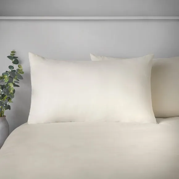 Super Soft Microfibre Plain Duvet Cover and Pillowcase Set 3