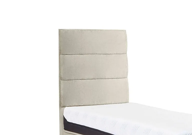 Buckingham Turville Floor Standing Headboard - Single - Ice Cream