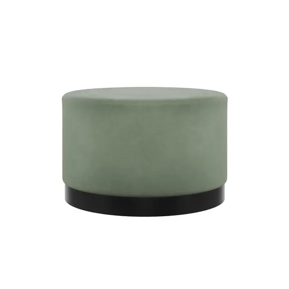 Lara Large Pouffe, Velvet 2