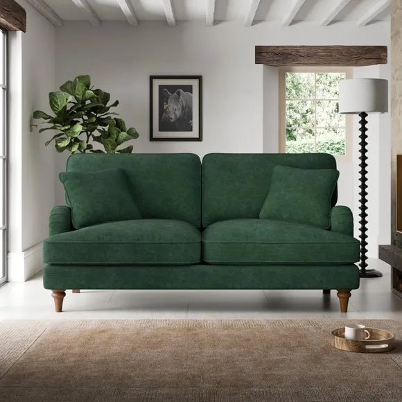 Beatrice II Soft Tonal Chenille 3 Seater Sofa Bed 2