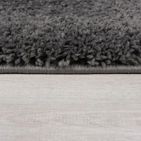 Cosy Soft Shaggy Circle Rug 3