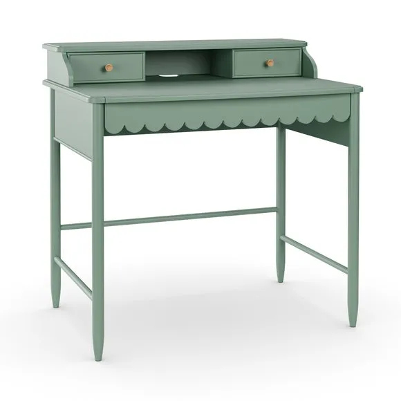 Remi Scalloped Small Step Up Desk 6
