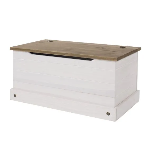 Corona Storage Trunk, White 2