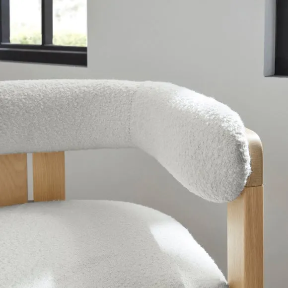 Lovato Dining Chair, Boucle 5