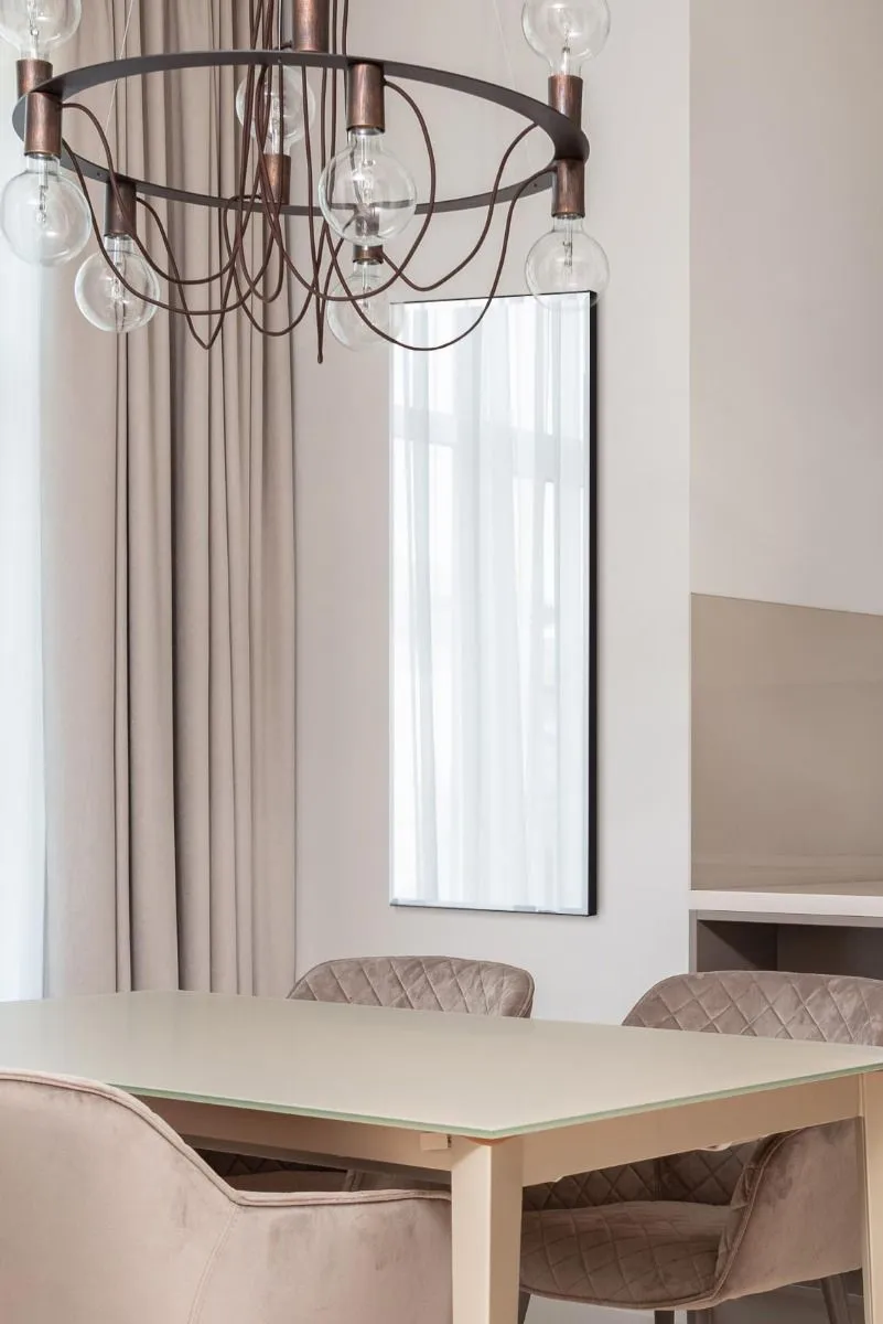 MirrorOutlet New Single Bevelled Venetian Mirror 120 x 40CM 3ft11 x 1ft4 in Silver