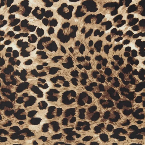 Vivian Leopard Print Velvet Cocktail Chair 6