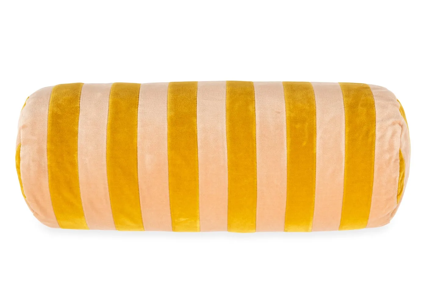 Christina Lundsteen Bolster Cushion Mustard 40cm 1