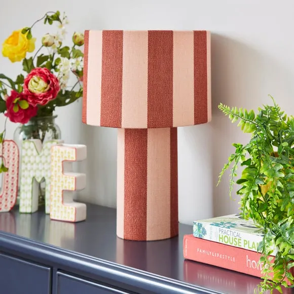 Beatrice Striped Table Lamp 6