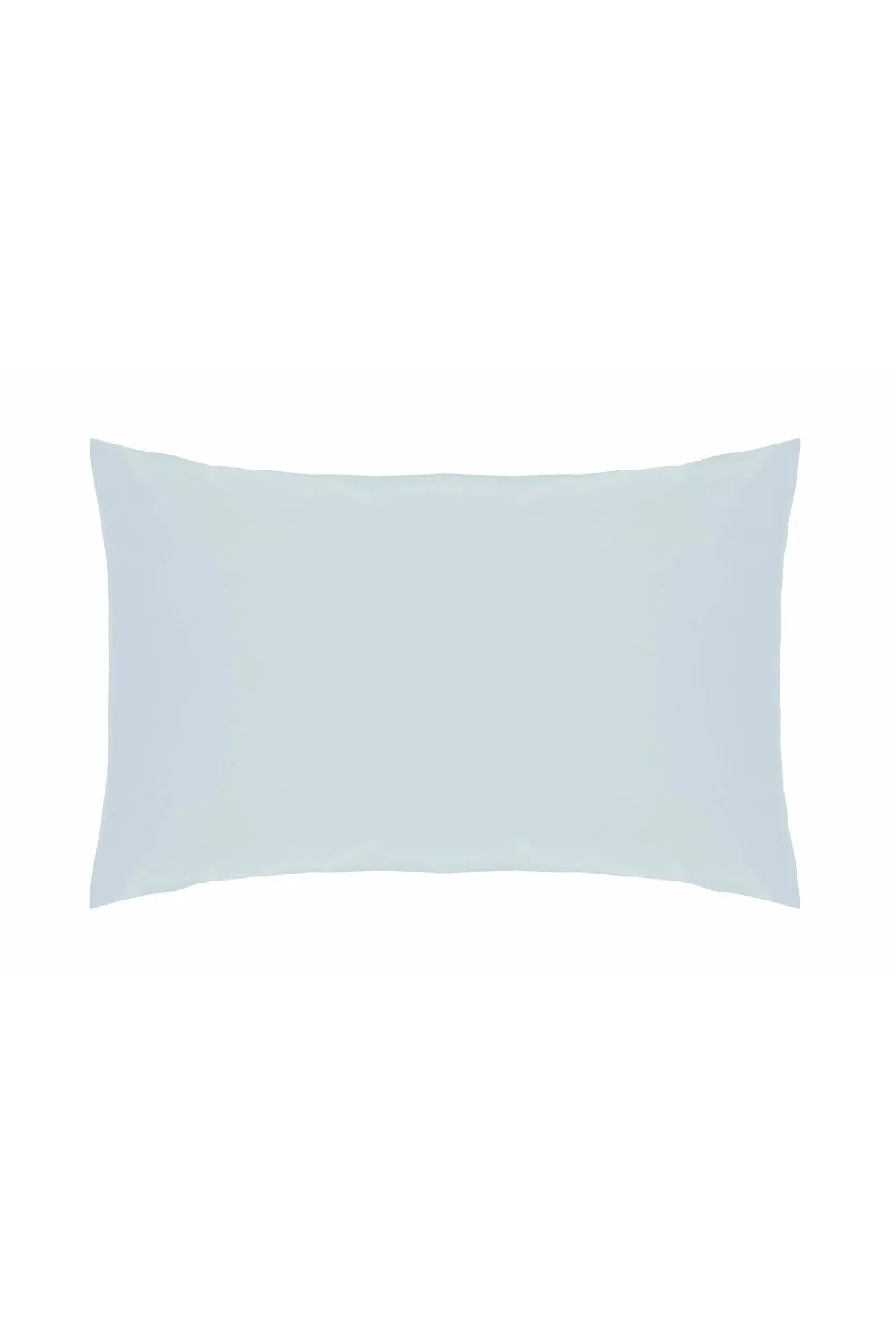 Belledorm Easy Care 200 Thread Count Cotton Polyester Percale Housewife Pillowcase in Duck Egg Blue 1