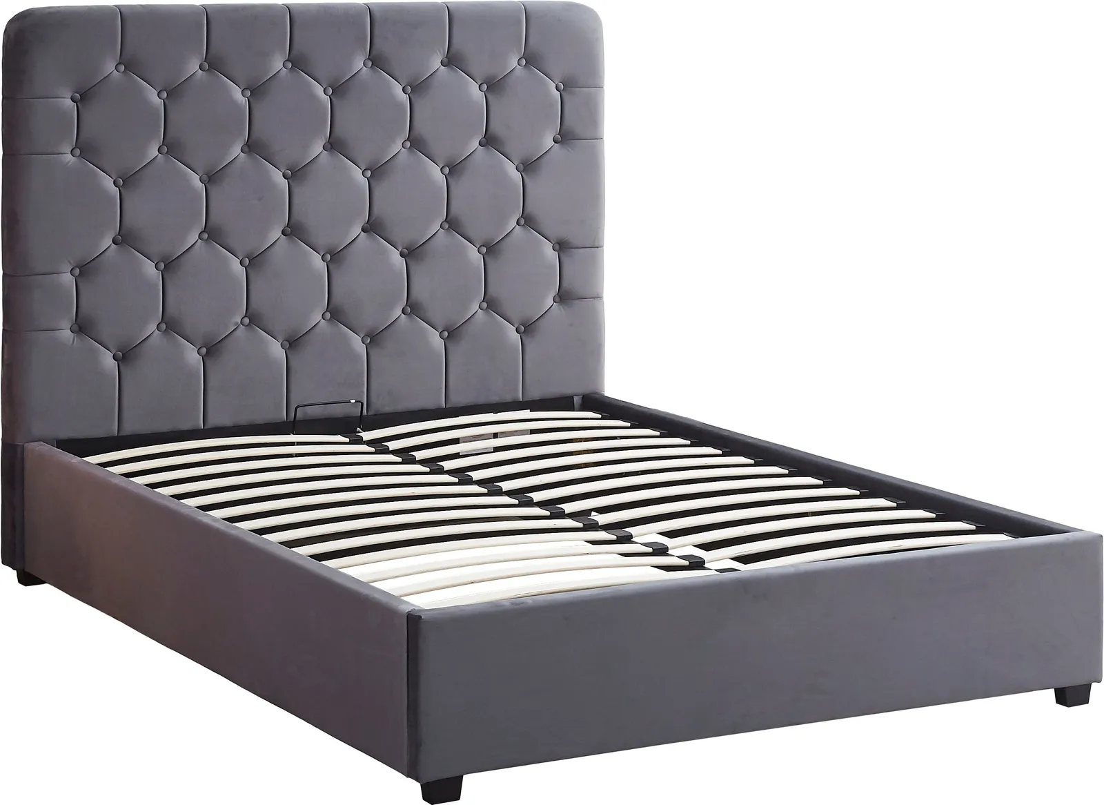 Seconique Madison Ottoman 5' Bed (King) in Grey 3