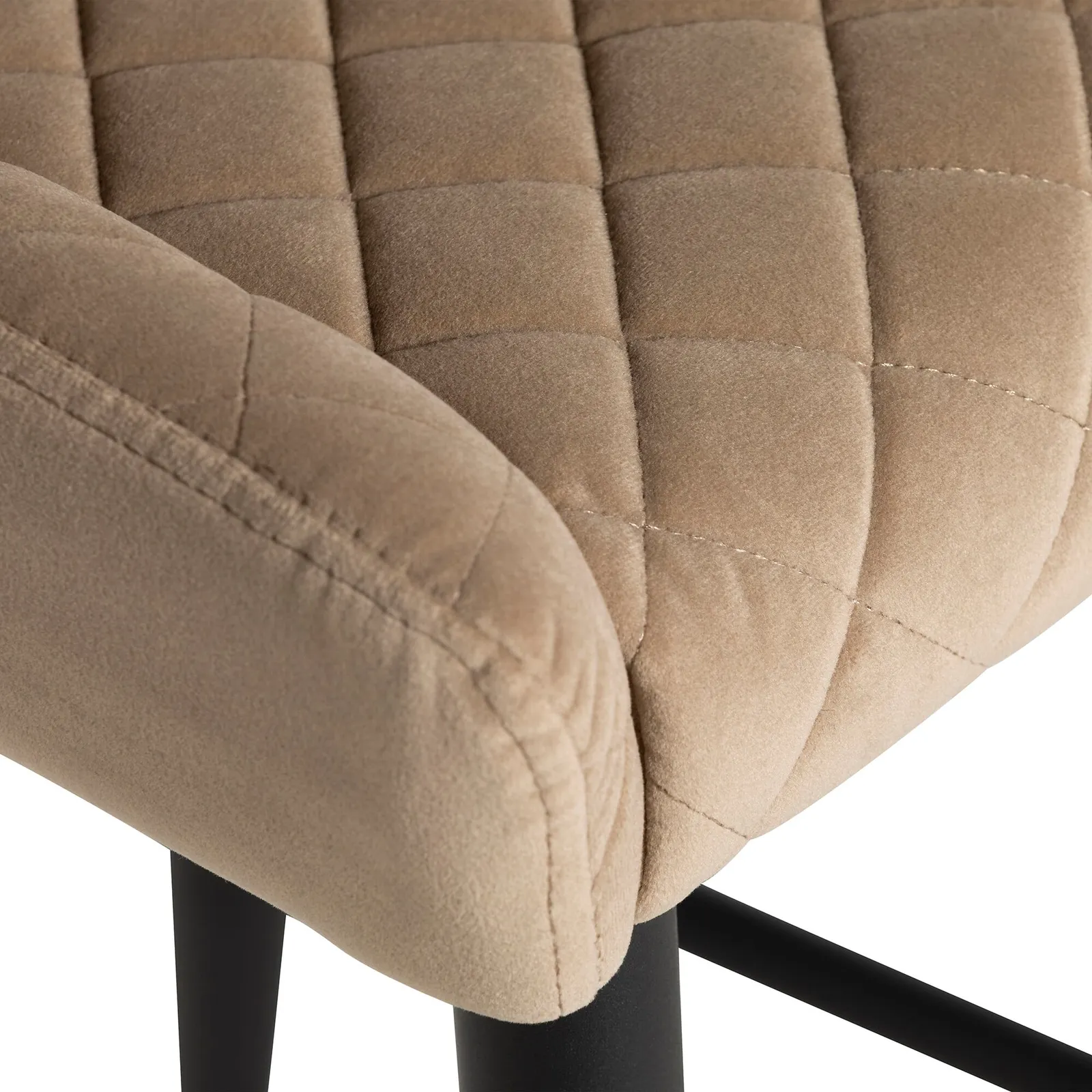 Rivington Counter Stool, Neutral Velvet | Barker & Stonehouse 5