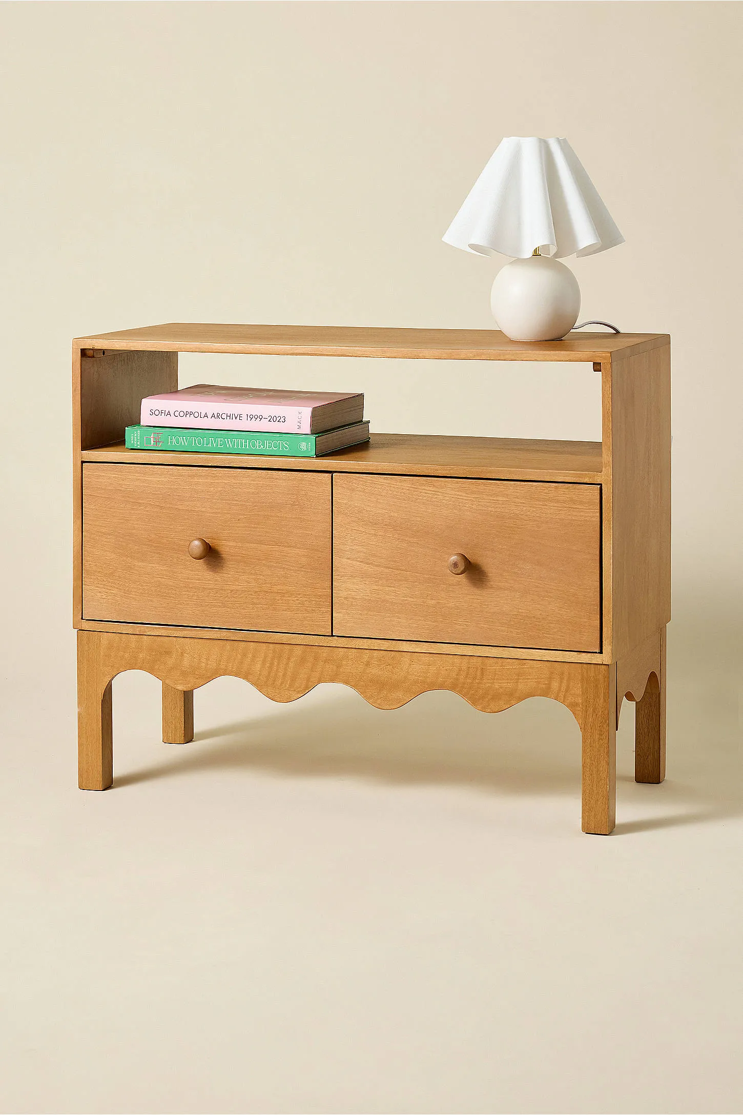 Everly Media Cabinet - Brown
