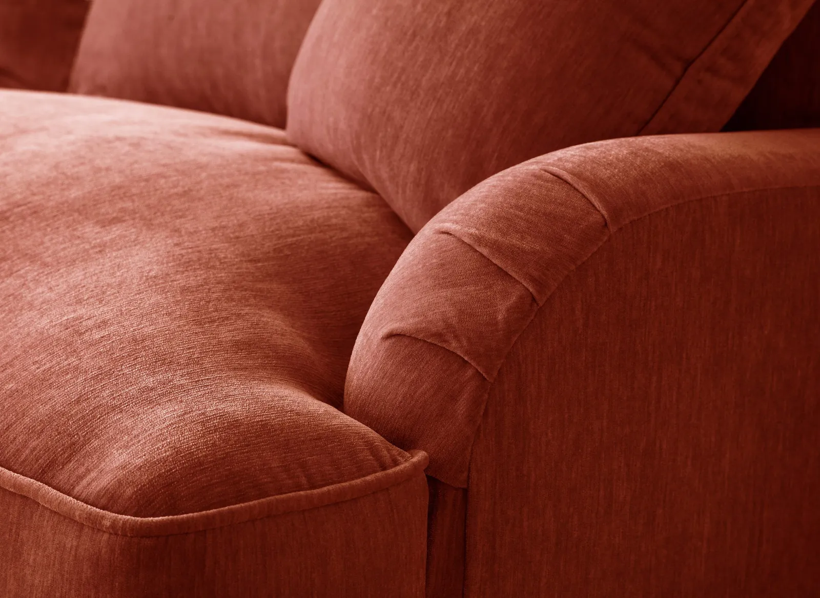 The Great Sofa Company Orla 2 Seater Sofa Manhattan Ice in Terracotta 3