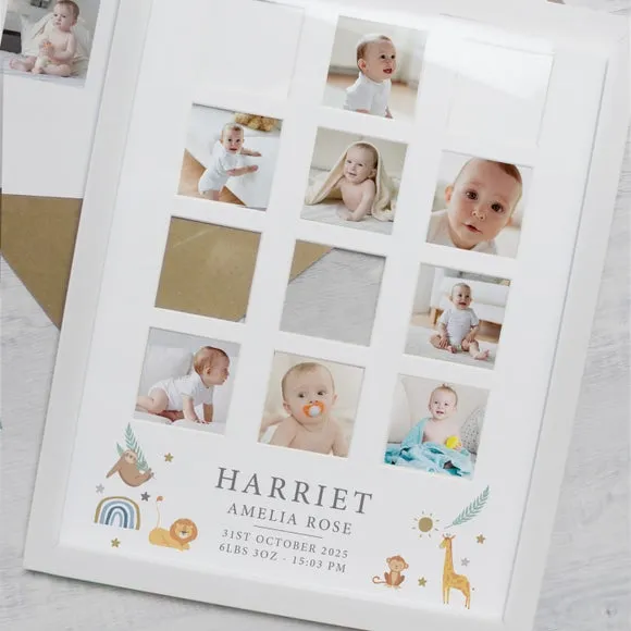 Personalised Animal Multi Photo Frame 4