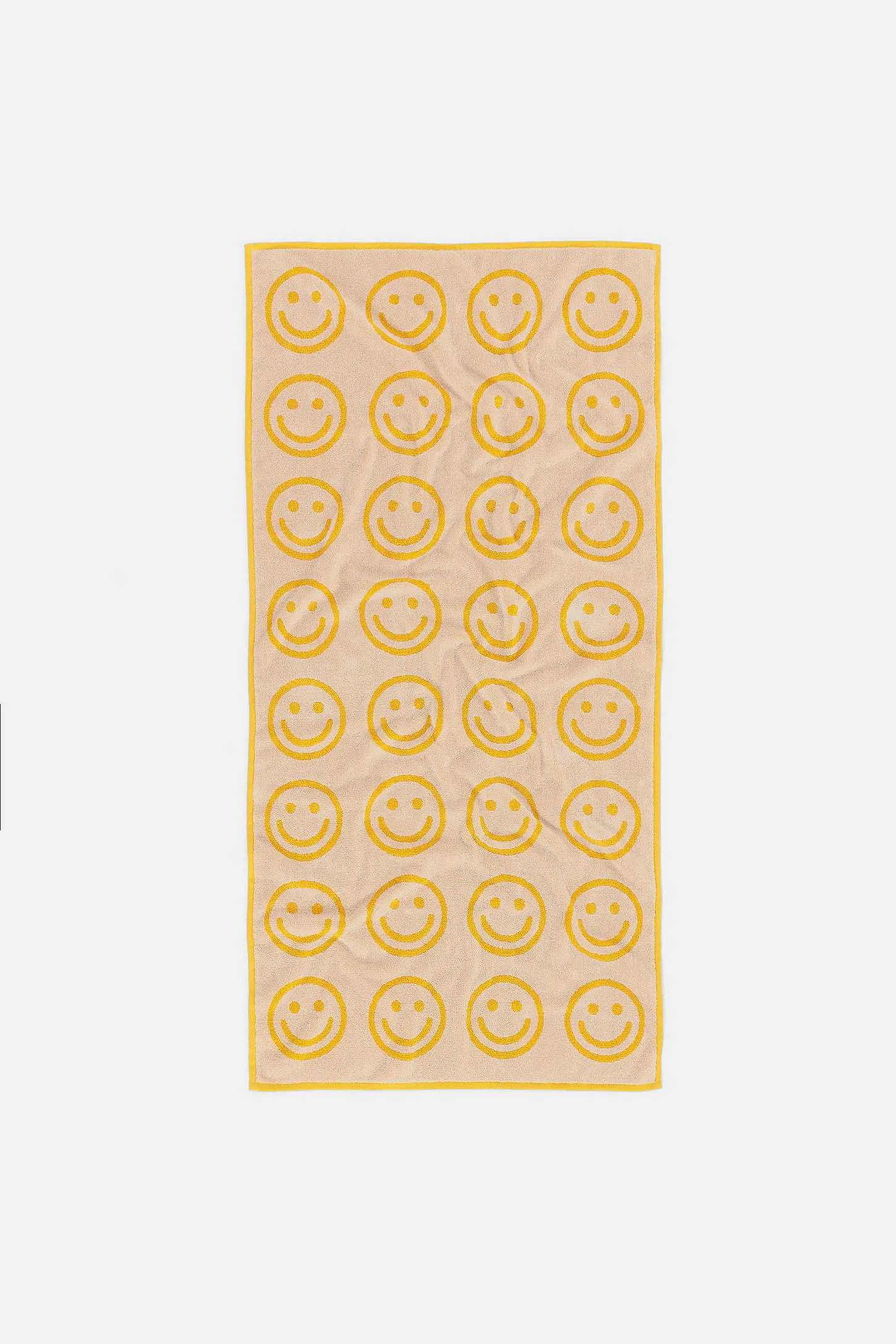 BAGGU Marigold Happy Bath Towel - Yellow ALL 3