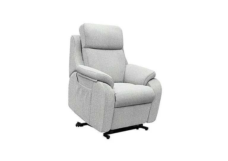 Kingsbury Small Fabric Lift and Rise Chair - Swift Cygnet