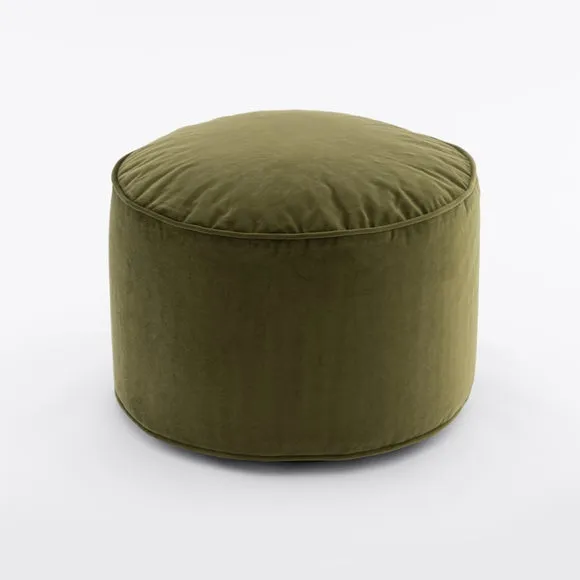 Eliza Velvet Pouffe 3