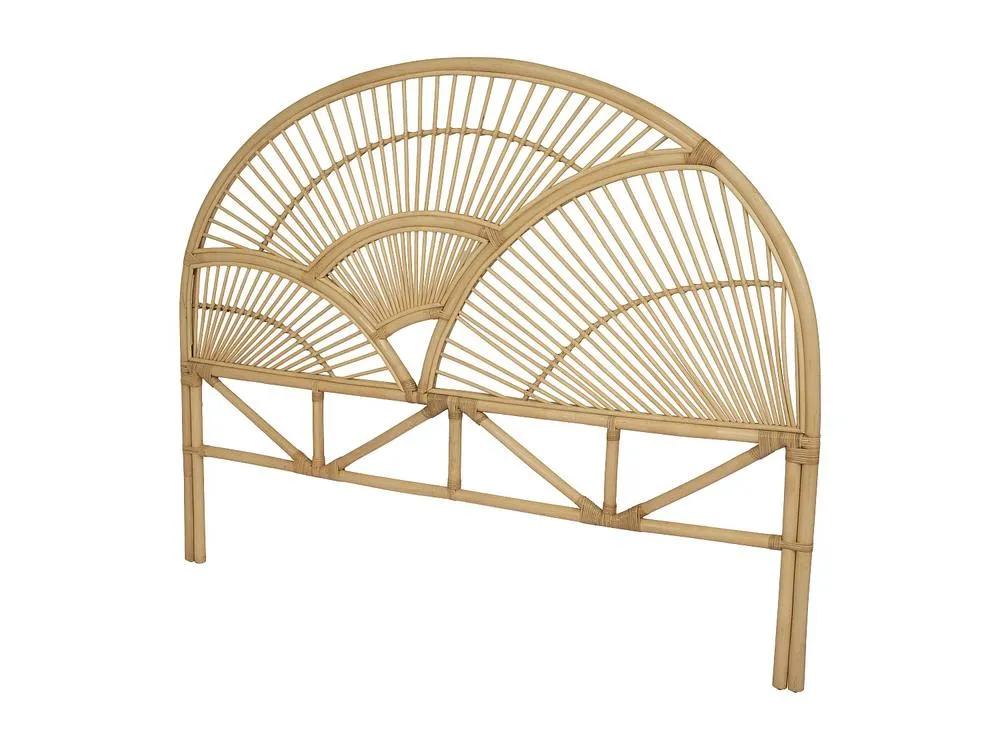Vente-unique Headboard - 160 Cm - Rattan - Natural - EFELA in Light Oak 6