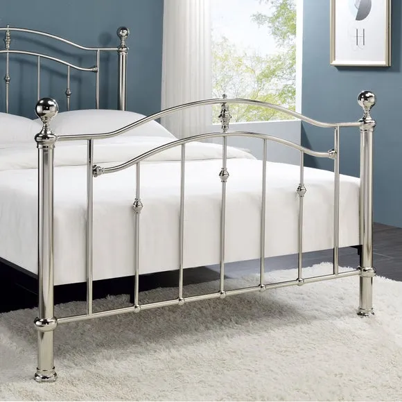 Callisto Chrome and Crystal Bed Frame 4