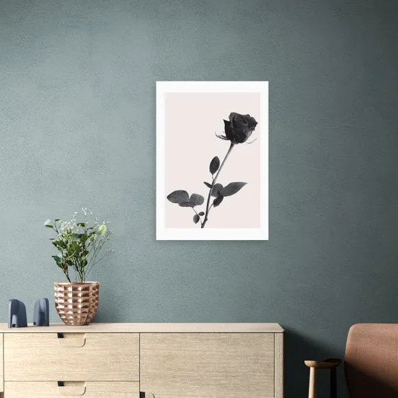 East End Prints One Rose Print 1