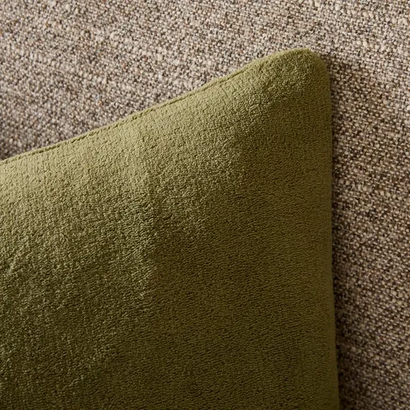 Set of 2 Fleece Square Cushion Covers 2