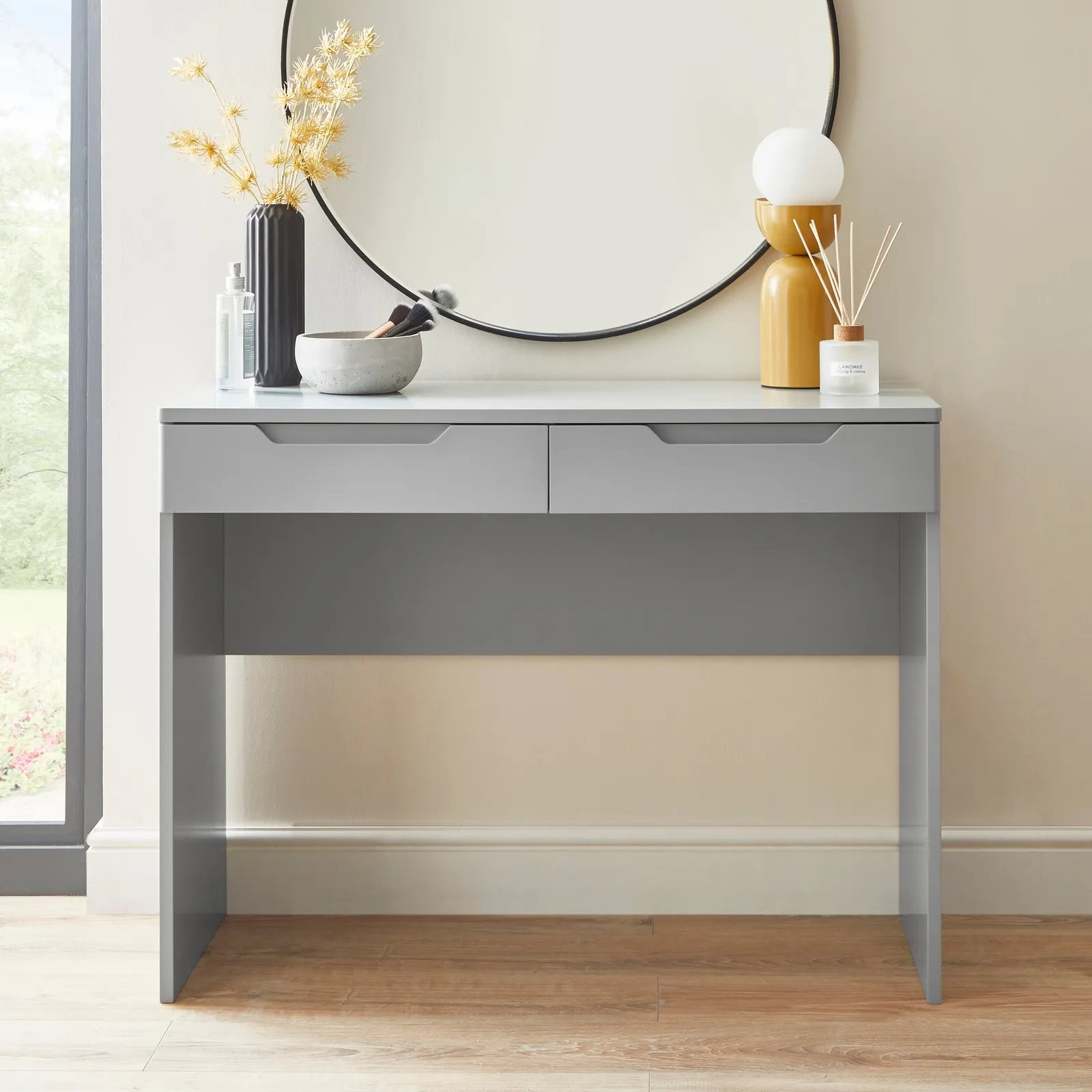 Larson Grey Dressing Table Grey