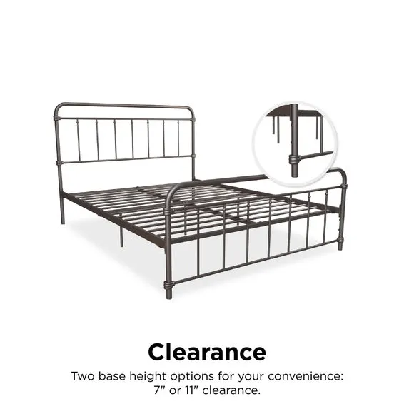 Dorel Home Wallace Metal Bed 6