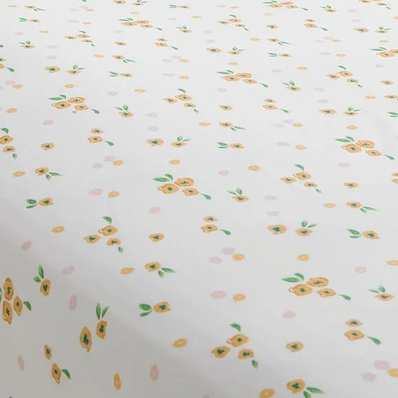 Dreams N Drapes Abstract Poppy Polycotton Fitted Sheet 2