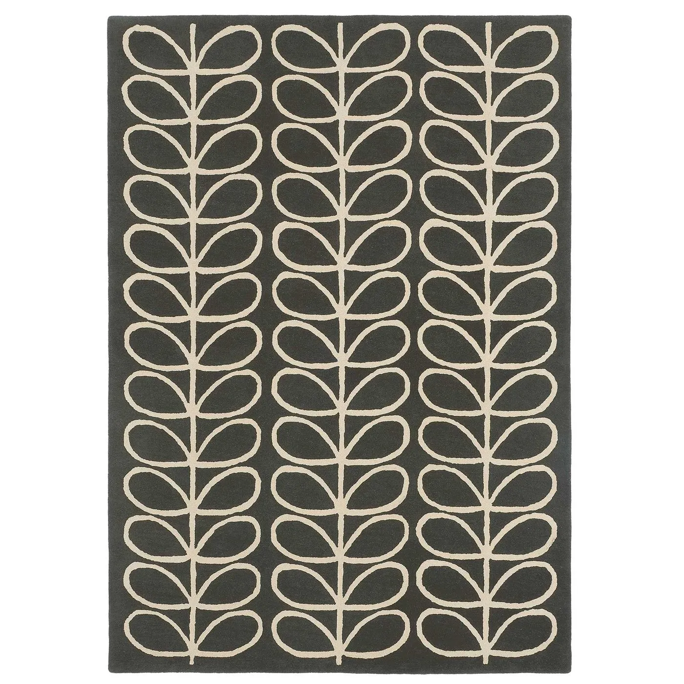 Orla Kiely Linear Slate Rug