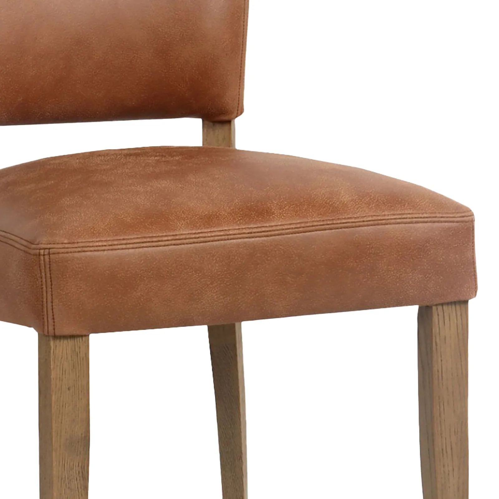 Otto Dining Chair, Brown Leather | Barker & Stonehouse 6