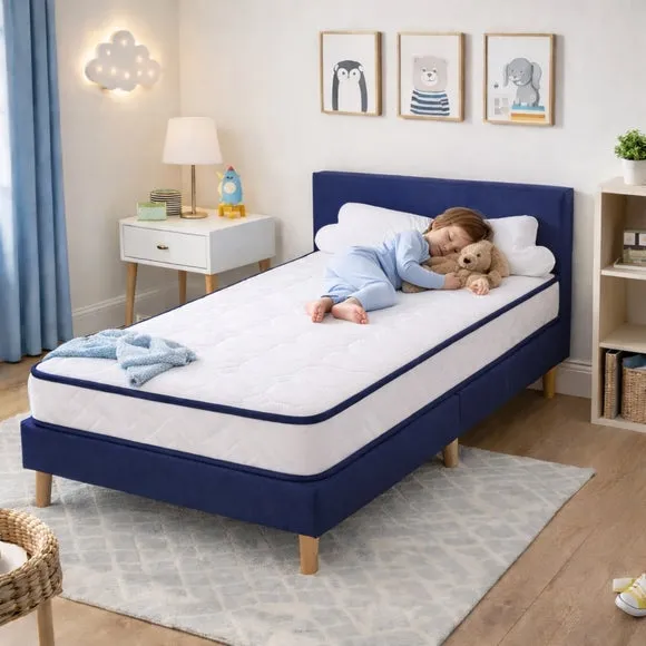 Sareer Matrah Kids Pocket Memory Cool Blue Memory Foam Mattress 2