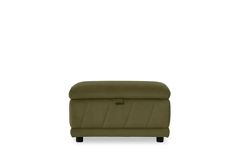 Genius Fabric Storage Footstool - Living Room Furniture - In Time for Christmas