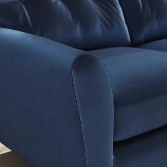 Sven Opulent Velvet Large Corner Chaise Sofa 5