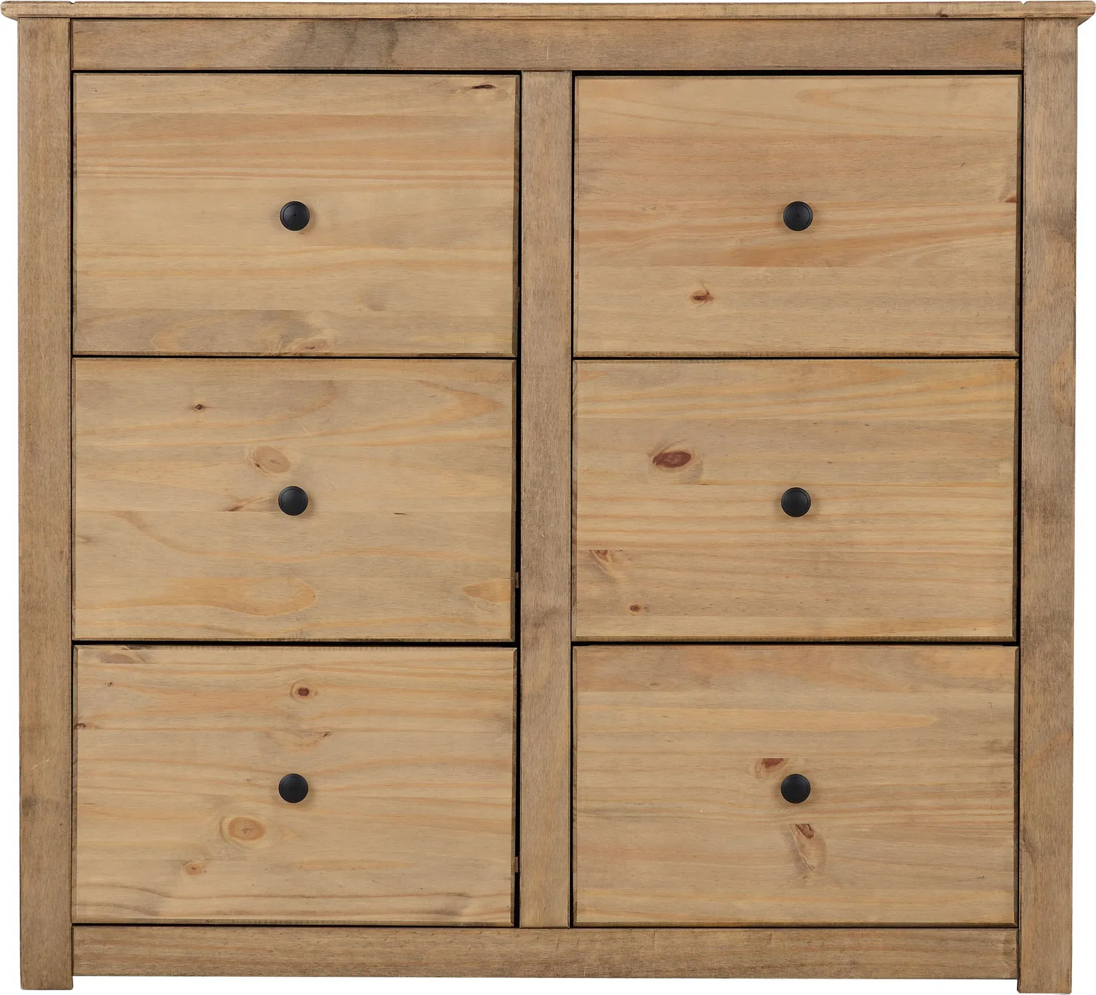 Seconique Panama 6 Drawer Chest in Natural 2