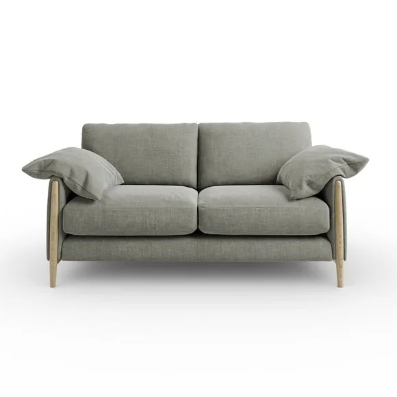 Hector Tonal Plush Chenille 3 Seater Sofa 6