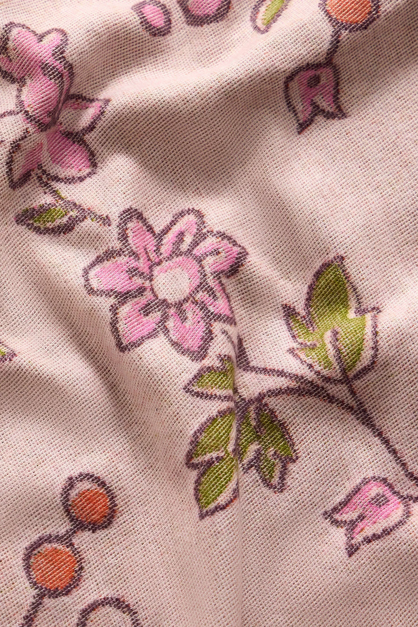 Clarissa Vine Throw - Pink 4