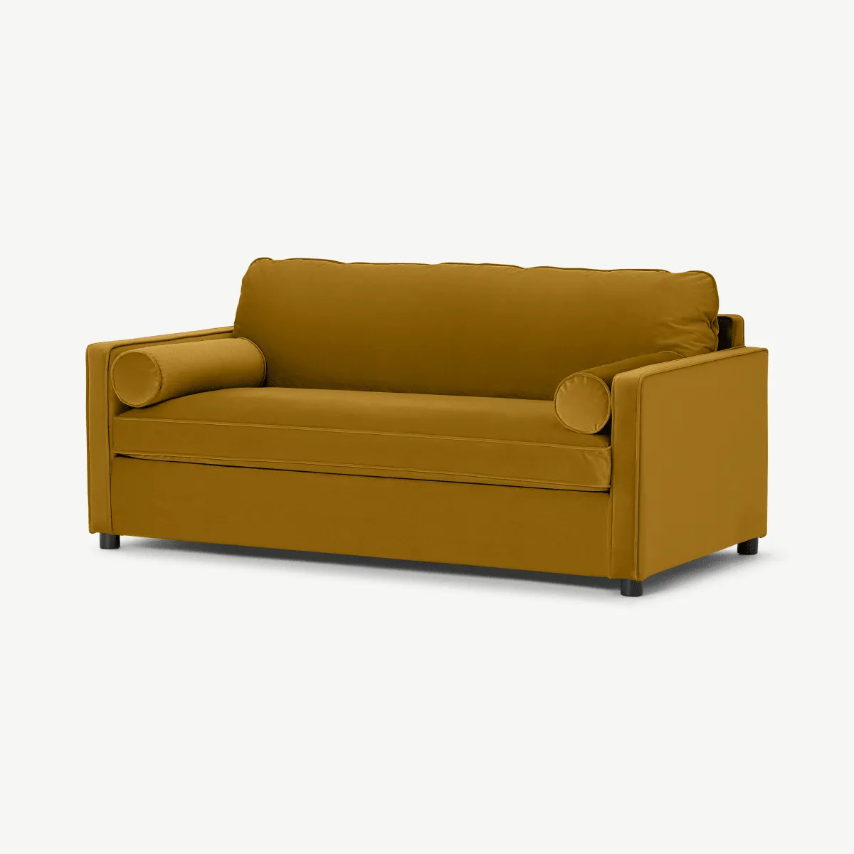Brody Sofa Bed, Vintage Ochre Recycled Velvet