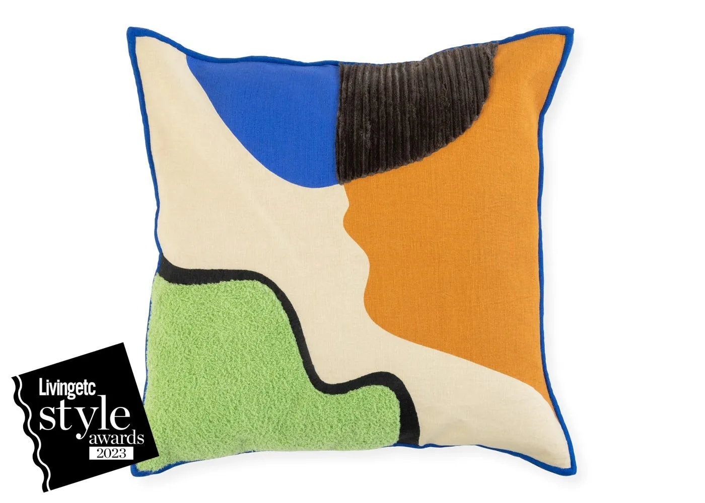 Heal's + LF Markey Heal's + L.F.Markey Cushion Green Multi