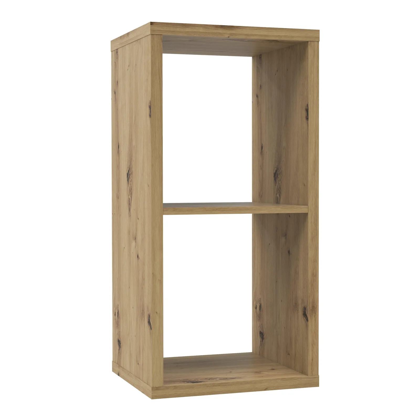 Furniture To Go Mauro 1 Shelf Storage Unit in Dark Brown 1