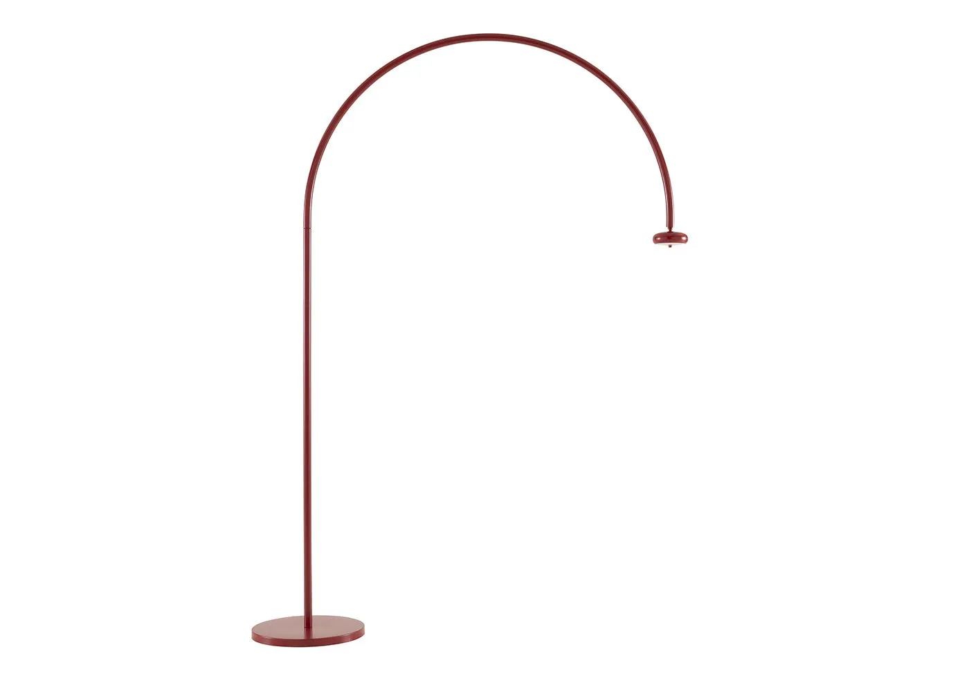 Ligne Roset Niji LED Floor Lamp Red Lacquer 1