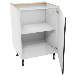 Wickes Madison Marine Blue Base Unit - 600mm 2