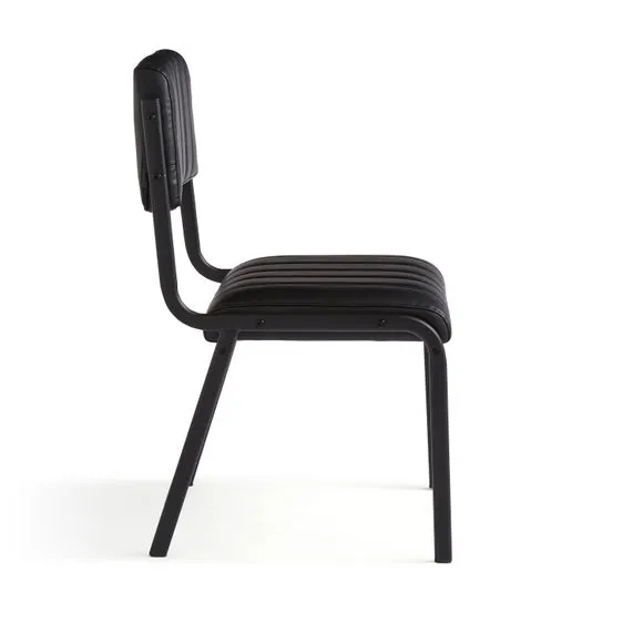 Rhys Set of 2 Dining Chairs, Faux Leather 5
